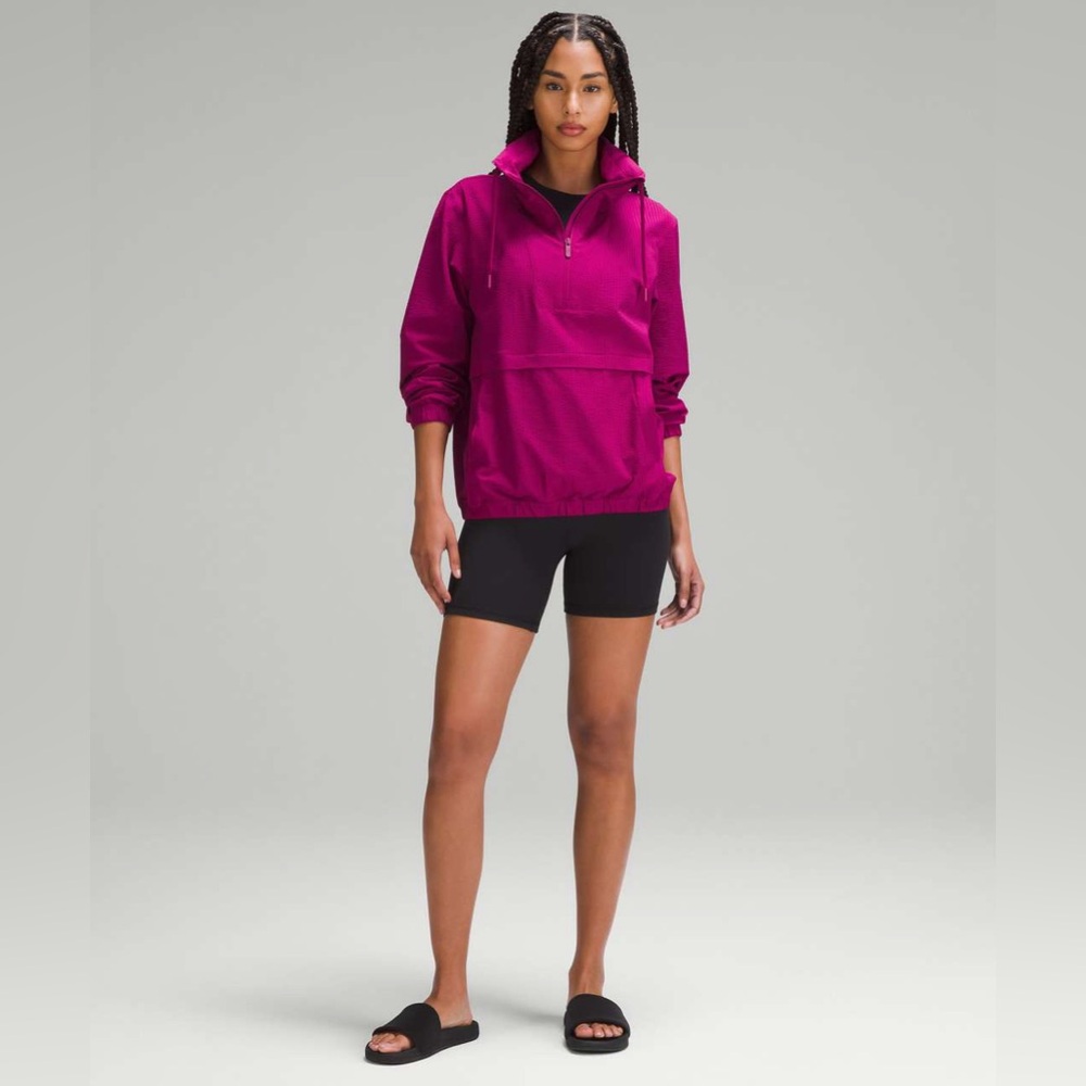 Lululemon athletica Pack Light 1/2 zip pullover. Rare and hard color to find!
